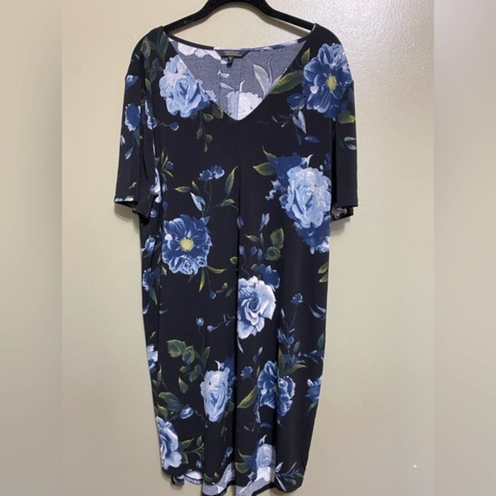 Christian‎ Siriano Flowered Dress, Size XXL/2XG